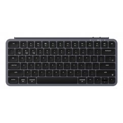 Keychron B1P-K1 клавиатура Дом/офис USB + RF Wireless + Bluetooth Серый