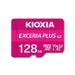 Kioxia EXCERIA PLUS G3 128 GB MicroSDXC UHS-I Klasės 10