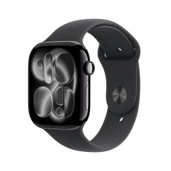 Apple Watch Series 11 OLED 46 mm Digitaalinen 416 x 496 pikseliä Kosketusnäyttö 5G musta Wi-Fi GPS (satelliitti)