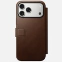 Nomad Modern Leather Folio mobile phone case 17.5 cm (6.9") Cover Brown Nomad Modern Leather Folio mobile phone case 17.5 cm (6.9") Cover Brown