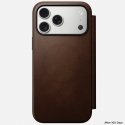 Nomad Modern Leather Folio mobiliojo telefono dėklas 17,5 cm (6.9") Ruda Nomad Modern Leather Folio mobiliojo telefono dėklas 17,5 cm (6.9") Ruda