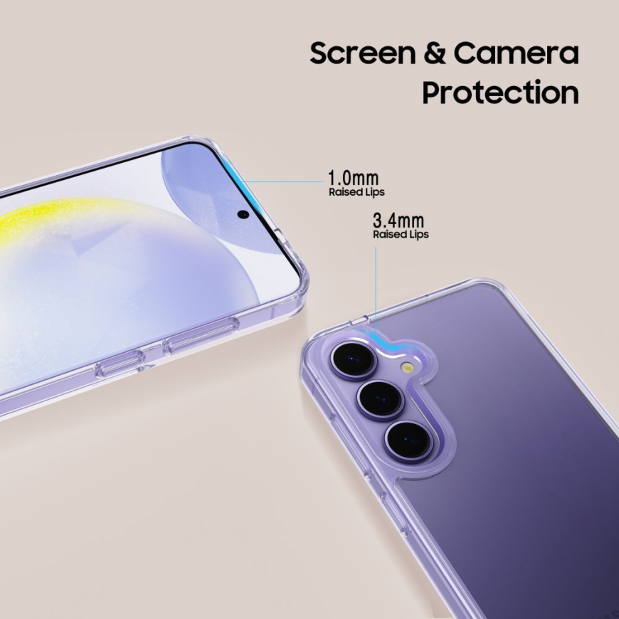 TECH-PROTECT FLEXAIR HYBRID GALAXY A57 5G CLEAR – 4