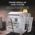 Corsair FRAME 4000D RS ARGB Midi Tower Balts Corsair FRAME 4000D RS ARGB Midi Tower Balts