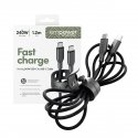 PanzerGlass empower™ by ® Racing 240W USB-C to USB-C Cable | USB 2.0 | 1.2M | Space Black USB kabeli PanzerGlass empower™ by ® Racing 240W USB-C to USB-C Cable | USB 2.0 | 1.2M | Space Black USB kabeli