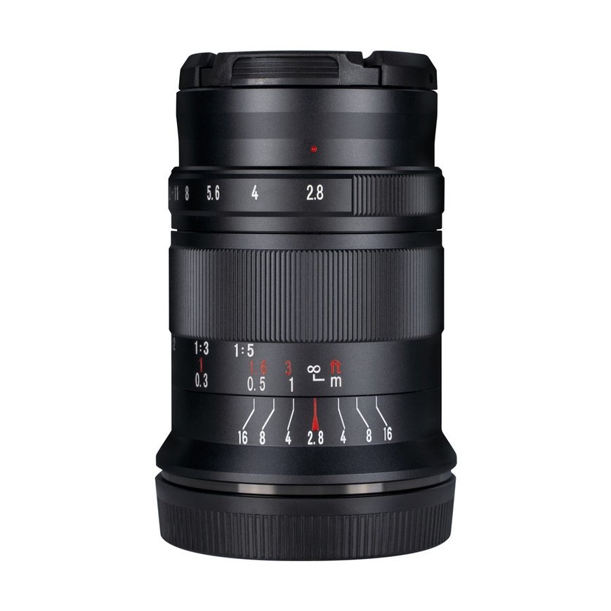 7Artisans 60 mm f/2.8 MKII MILC Makroteleobjektiivi musta – 2
