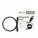 PanzerGlass empower™ by ® Magnetic 240W USB-C to USB-C Cable | USB 2.0 | 1.5M | Space Black USB-kaap