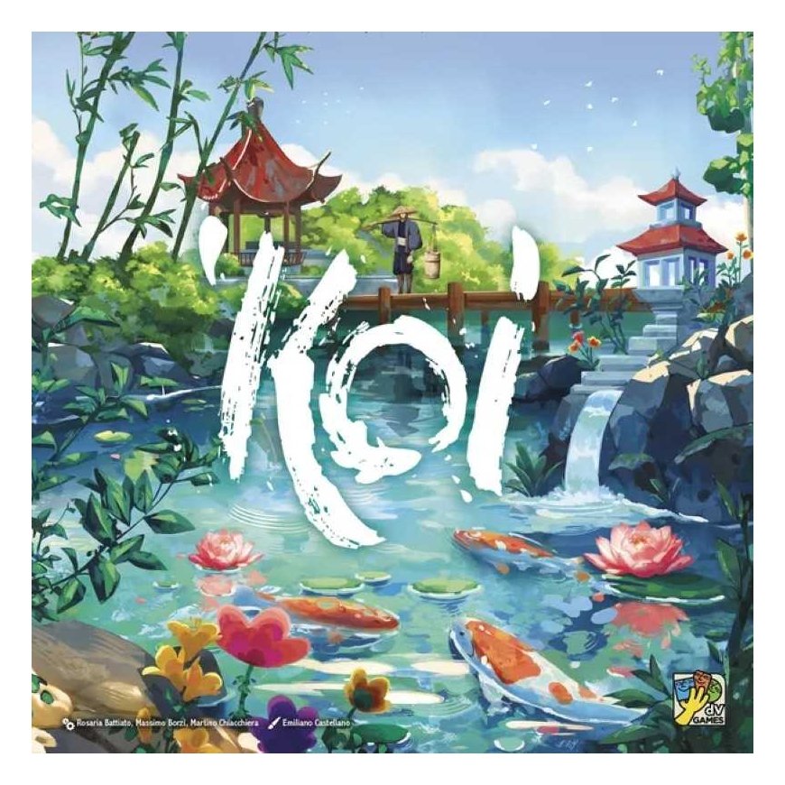 Asmodee Koi Board game Tile-based