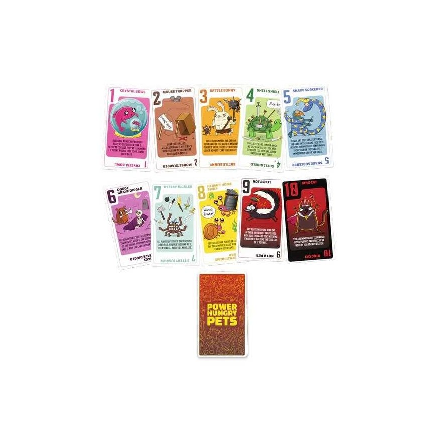 Asmodee Power Hungry Pets – 4