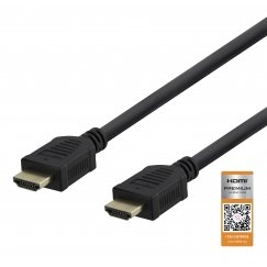 Deltaco 100001 HDMI cable 0.5 m HDMI Type A (Standard) Black