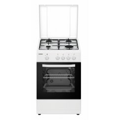Heinner HFSC-SME50WH cooker Freestanding cooker Gas White