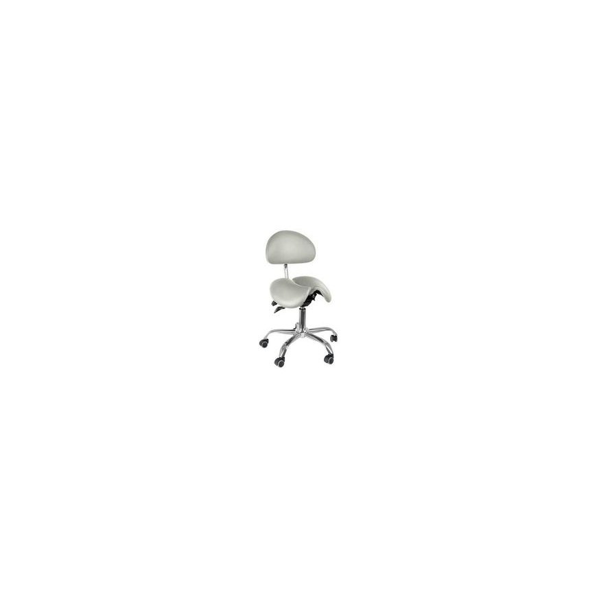Spacetronik Ergonomic Adjustable Height Stool SELLA 3, White