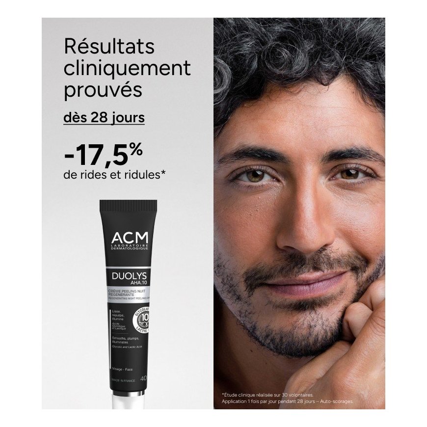 Laboratoire ACM Duolys Peeling Naktinis Veido Kremas, 40 ml – 2