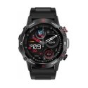Gino Rossi Smartwatch VELTORI VT110-1 Black Silicone Strap
