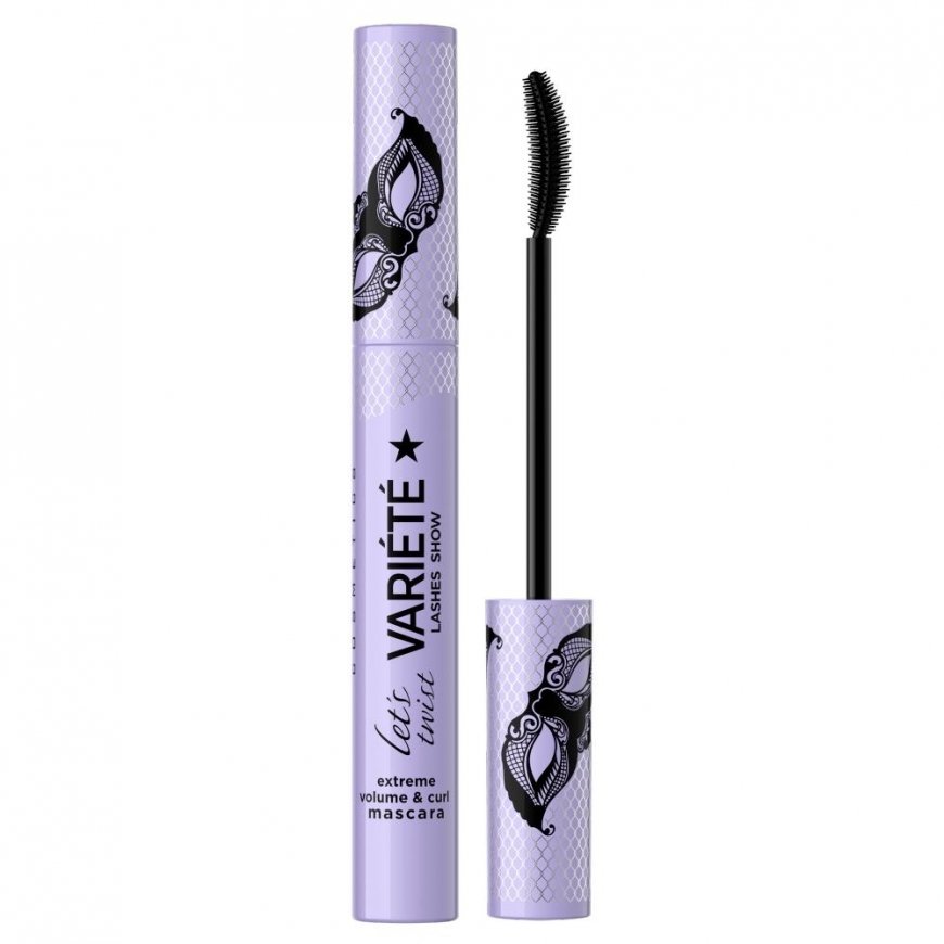 Eveline Cosmetics Variete Lashes Show Let's Twist Тушь для ресниц Черная, 10 мл – 2