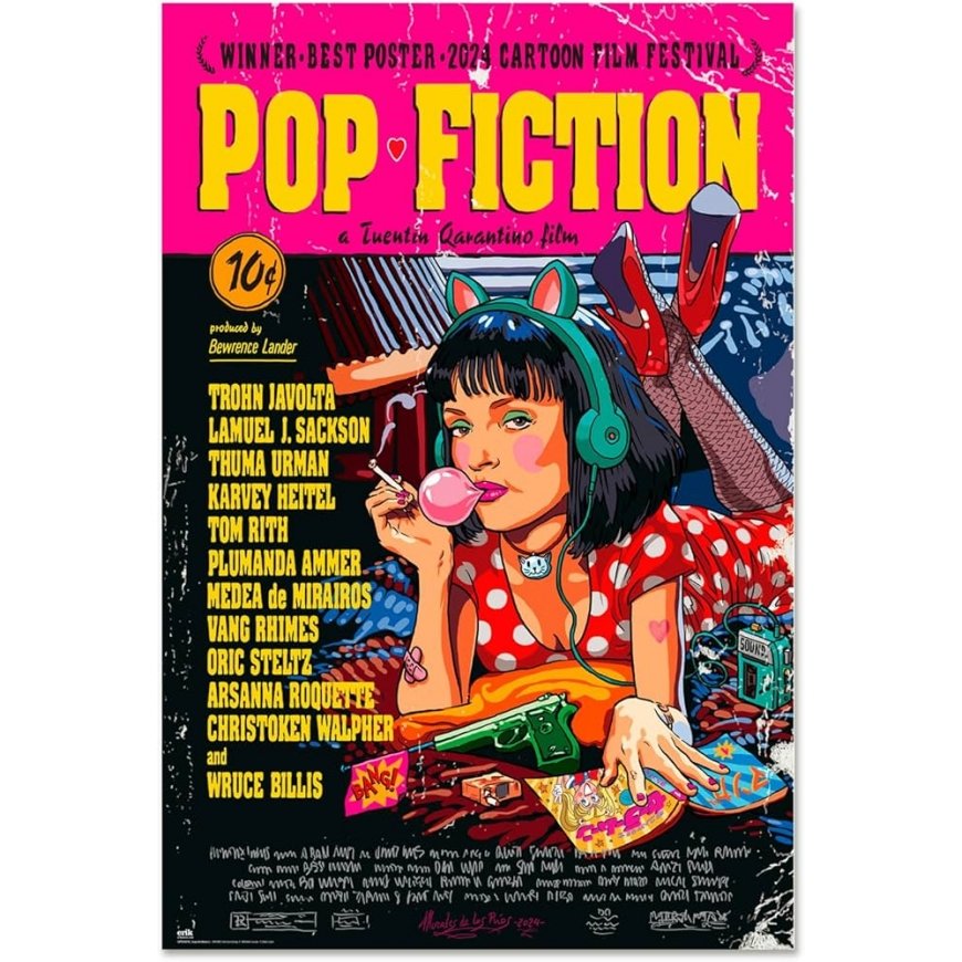 ERIK Pop Fiction -juliste
