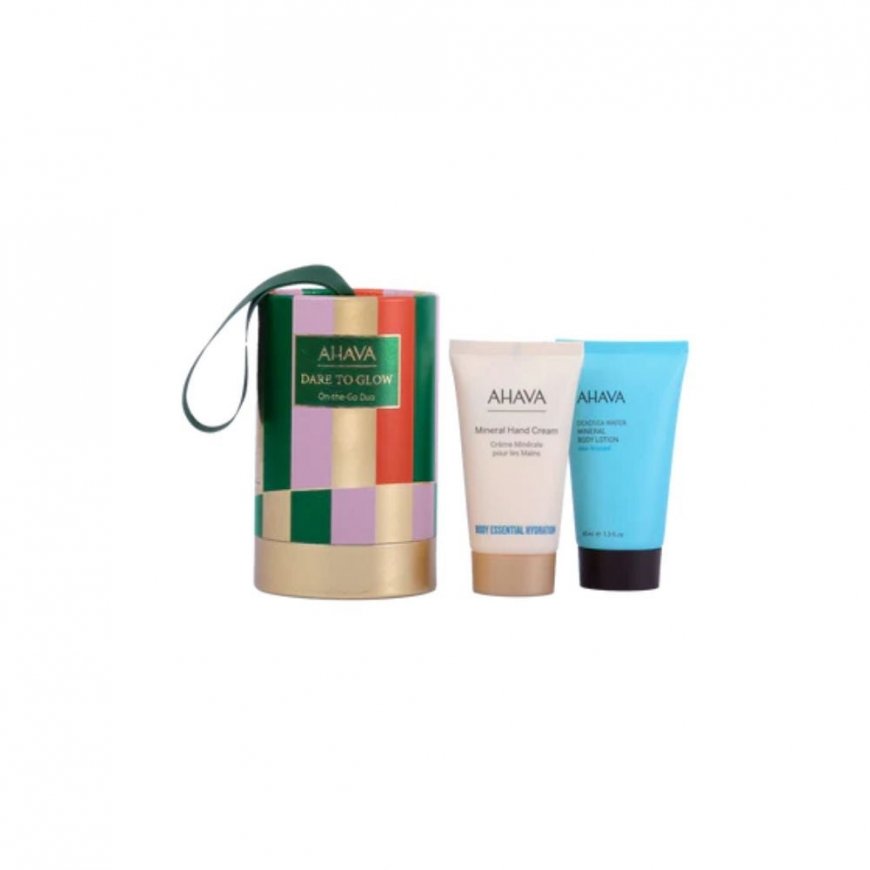 Set Ahava: Mineral, kosteuttava, käsivoide, 40 ml + Sea Kissed, kosteuttava, vartalovoide, 40 ml – 2