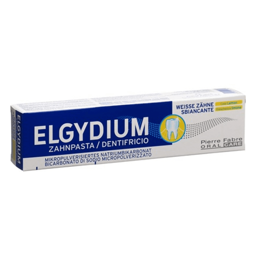 Elgydium Toothbrush, Albire, Sodium, Whitening, Toothpaste, 75 ml