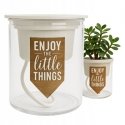 OEM Self-Watering Flower Pot - 10.2 cm - White - Automatic Plant Watering OEM Self-Watering Flower Pot - 10.2 cm - White - Automatic Plant Watering