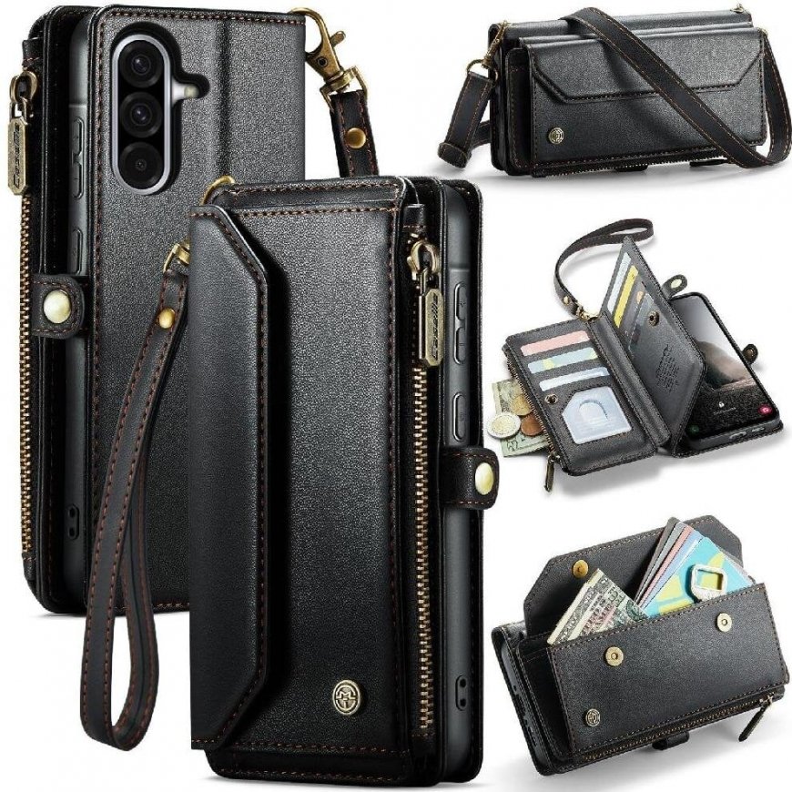 JAUTRUS flip cover for SAMSUNG S26 Ultra, black