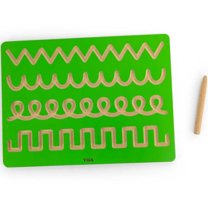 Viga Toys VIGA Grafomotor Skills Board Learning to Write – 2