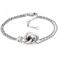 Tommy Hilfiger Timeless tērauda aproce, savītas aprites, jūras mezgls 2780990