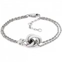 Tommy Hilfiger Вечный стальной браслет Переплетенные круги Морской узел 2780990 Tommy Hilfiger Вечный стальной браслет Переплетенные круги Морской узел 2780990