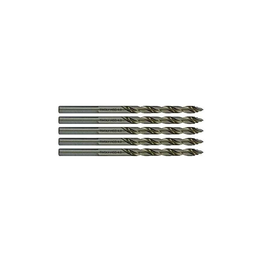 Tivoly Metalo grąžtas 4.0x75mm, "Smart Point" pakopeline otsikuga