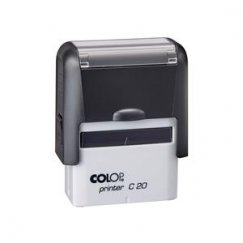 COLOP Printer C20, black housing, colorless pad