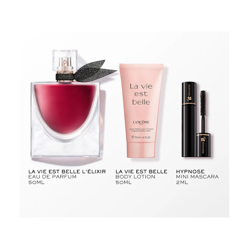 Lancome La Vie Est Belle L`Eliksyras - EDP 50 ml + kehakreem 50 ml + ripsmetušš 2 ml – 2