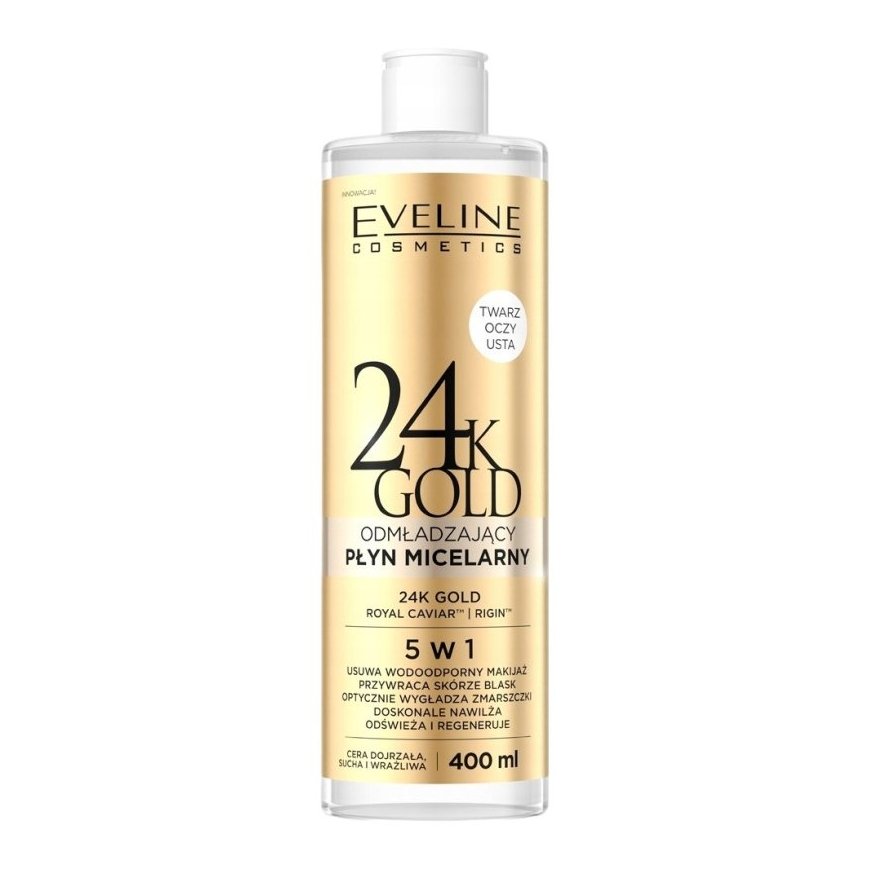 Eveline Cosmetics 24K Gold, 400 ml