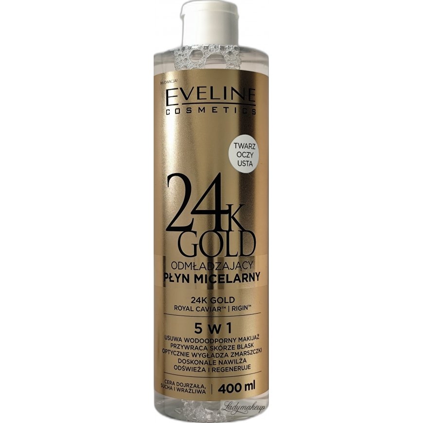 Eveline Cosmetics 24K Gold, 400 ml – 2