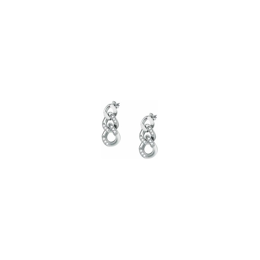 Lacoste Плетеные серьги в форме сердца с крокодилом 2040267 – 2