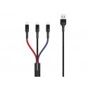 USB-кабель Ugreen 2-в-1 USB-C кабель - 2xUSB-C PD 140W 2м - черный USB-кабель Ugreen 2-в-1 USB-C кабель - 2xUSB-C PD 140W 2м - черный