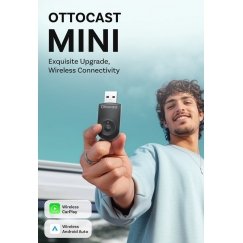 Car transmitter Ottocast CA505-T Mini Bluetooth black
