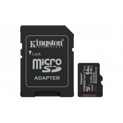 Kingston Technology Canvas Select Plus Gen3 64 GB MicroSDXC UHS-I Класс 10