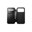 Кожаный футляр Nomad Modern для iPhone 17 Pro Max, черный, Horween Кожаный футляр Nomad Modern для iPhone 17 Pro Max, черный, Horween