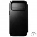 Nomad Modern Leather Folio iPhone 17 Pro Max Black Horween Nomad Modern Leather Folio iPhone 17 Pro Max Black Horween