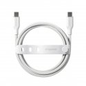 PanzerGlass empower™ by ® Racing 60W USB-C to USB-C Cable | USB 2.0 | 1.2M | Silver White USB kabeli PanzerGlass empower™ by ® Racing 60W USB-C to USB-C Cable | USB 2.0 | 1.2M | Silver White USB kabeli