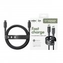 PanzerGlass empower™ by ® Racing 240W USB-C to USB-C Cable | USB 2.0 | 2M | Space Black PanzerGlass empower™ by ® Racing 240W USB-C to USB-C Cable | USB 2.0 | 2M | Space Black