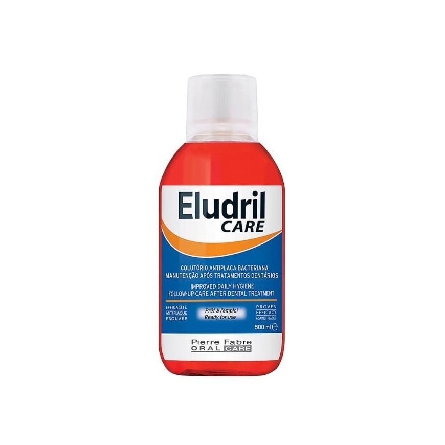 Eludril, Mouthwash, Anti-plaque, 500 ml