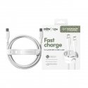 PanzerGlass empower™ by ® Racing 240W USB-C to USB-C Cable | USB 2.0 | 1.2M | Silver White USB kabel PanzerGlass empower™ by ® Racing 240W USB-C to USB-C Cable | USB 2.0 | 1.2M | Silver White USB kabel