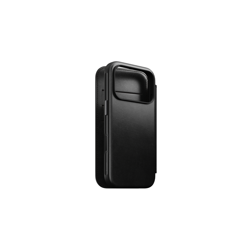 Кожаный фолио Nomad Modern для iPhone 17 Pro черный Horween