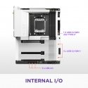 NZXT N7 B850 AMD B850 AM5 lizdas ATX NZXT N7 B850 AMD B850 AM5 lizdas ATX