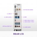 NZXT N7 B850 AMD B850 AM5 lizdas ATX NZXT N7 B850 AMD B850 AM5 lizdas ATX