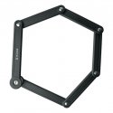 Замок для складного велосипеда XRIDER XR00FL01 с сегментированным дизайном для рамы Замок для складного велосипеда XRIDER XR00FL01 с сегментированным дизайном для рамы