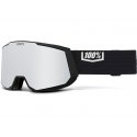 100percent SNOW - SNOWCRAFT XL Must Black HiPER Silver Mirror 100percent SNOW - SNOWCRAFT XL Must Black HiPER Silver Mirror