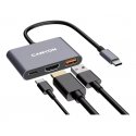 Canyon DS-4 USB Type-C 10000 Мбит/с Серый Canyon DS-4 USB Type-C 10000 Мбит/с Серый
