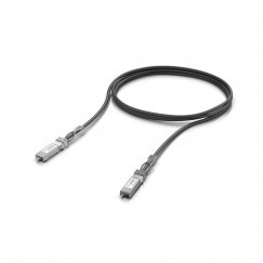 Ubiquiti UACC-DAC-SFP10-3M InfiniBand ja kiudoptilised kaablid SFP+ Must