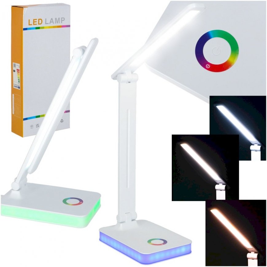 RoGer USB Saliekamā LED Galda Lampa