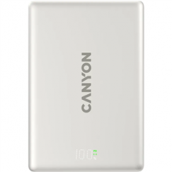 Canyon 10000mAh 20W Magnetic Power Bank, Star Grey